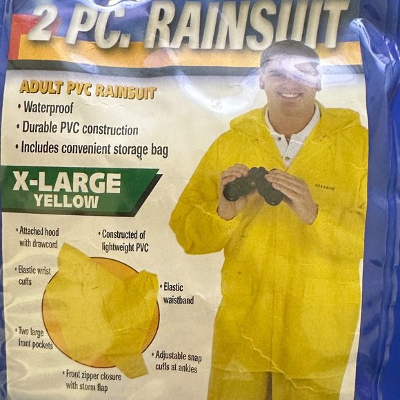 Stearns Jackets & Coats Stearns 2 Piece Mens Rain Suit Xl Poshmark